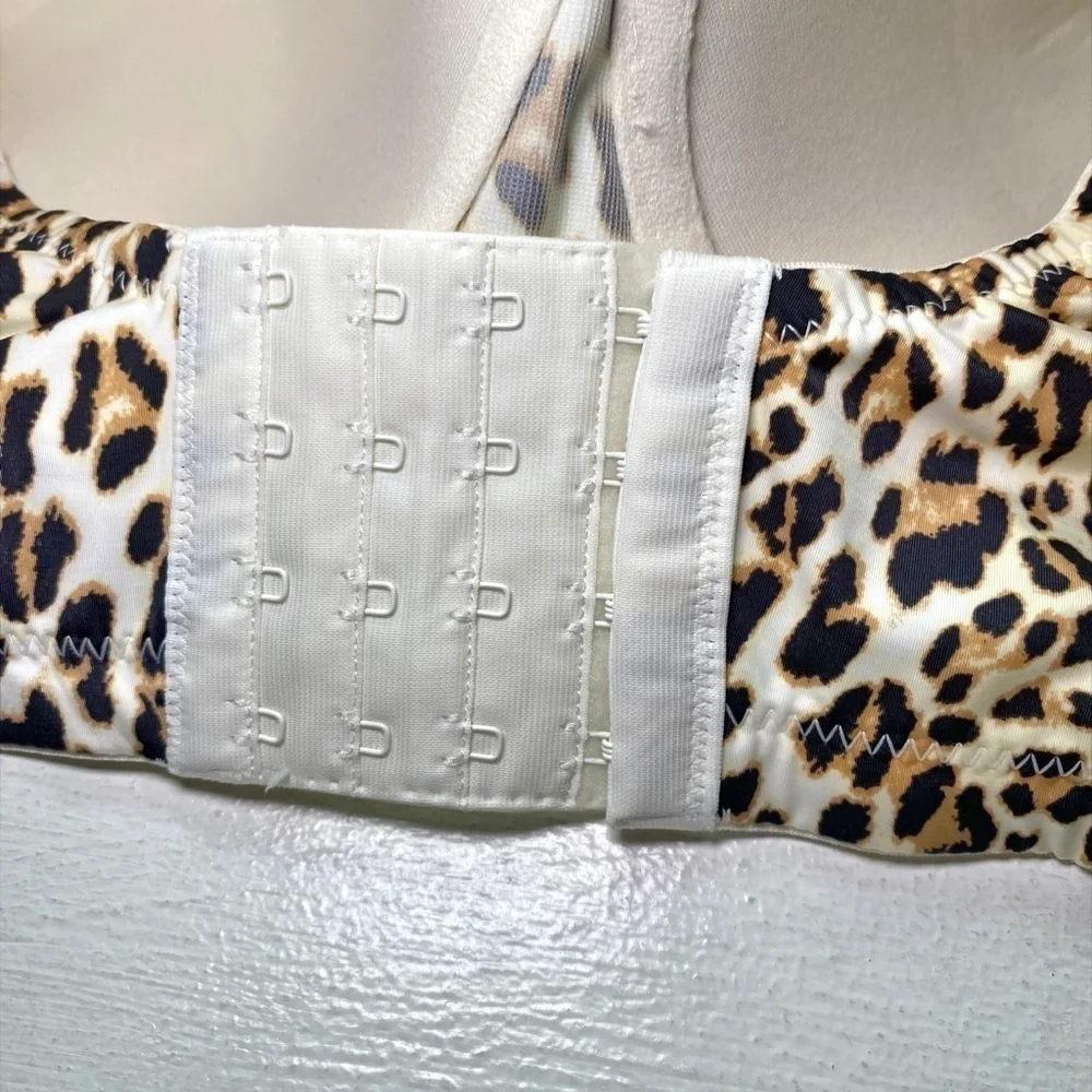 Leading Lady Cheetah Print Wireless Bra